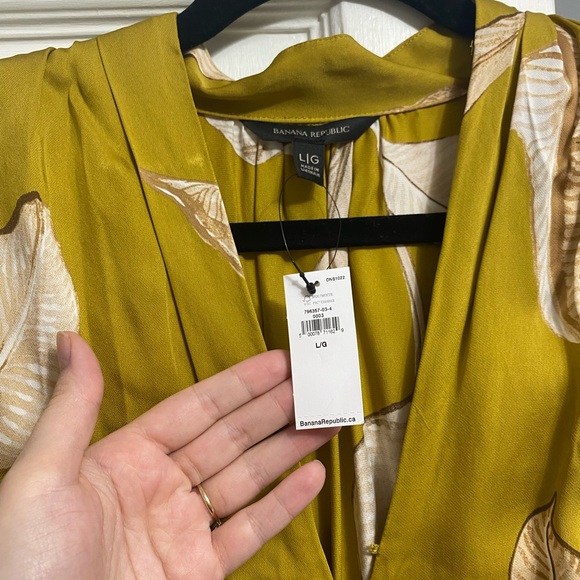 Banana Republic Ruffle Wrap Mini Dress - Picture 4 of 5